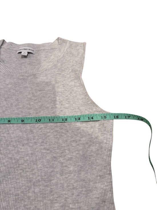 💜5/$50💜 Calvin Klein Jeans Light Gray Maxi Dress - Picture 5 of 8